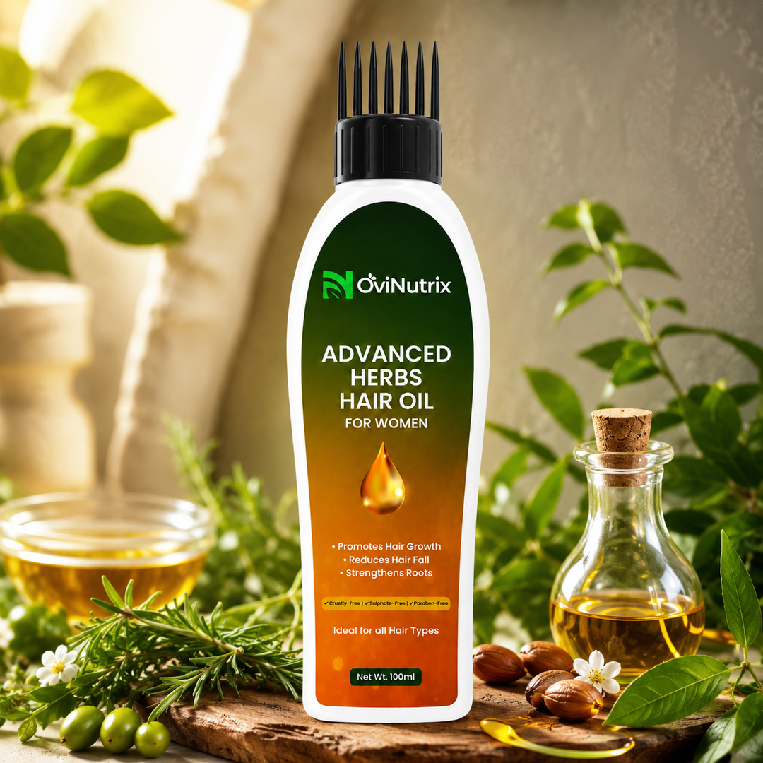 OviNutrix Advanced Herbs Hair Oil -Women